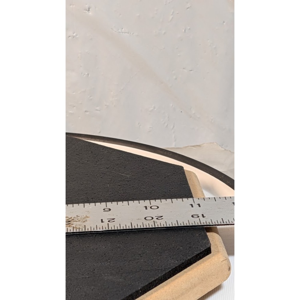 Evans lolunut RealFeel Drum Practice Pad Set Bundle Stand Case Multi Percussion - Picture 5 of 14